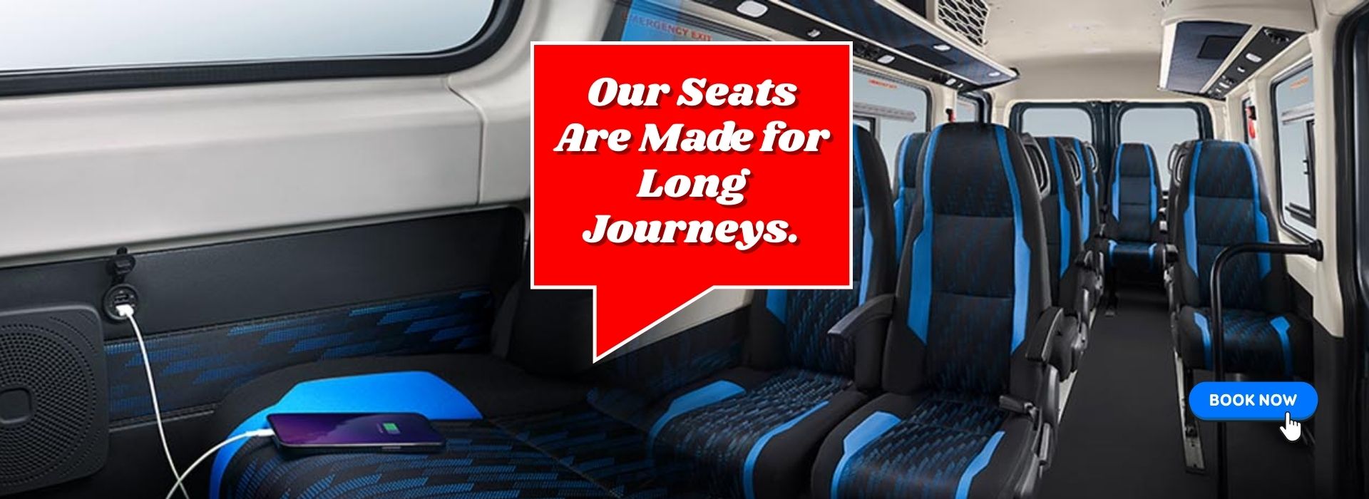 Comfortable Urbania 9 and 12 seater vans for rent in Delhi with clean interiors and expert drivers